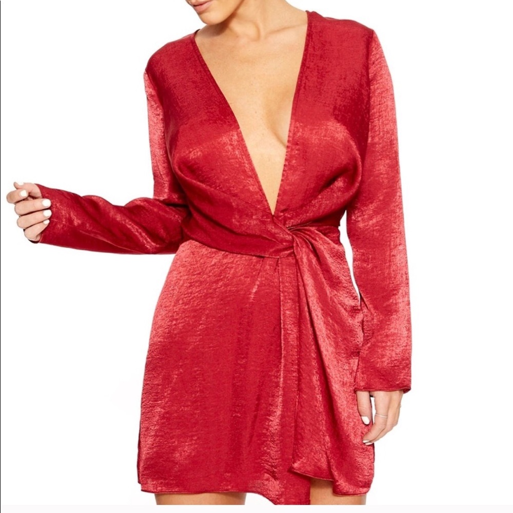 Naked Wardrobe Wrap Dress FLASH SALE